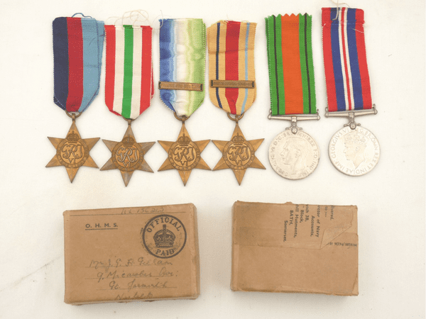 Genuine British 6 medal boxed group to Royal Navy, with 2 clasps