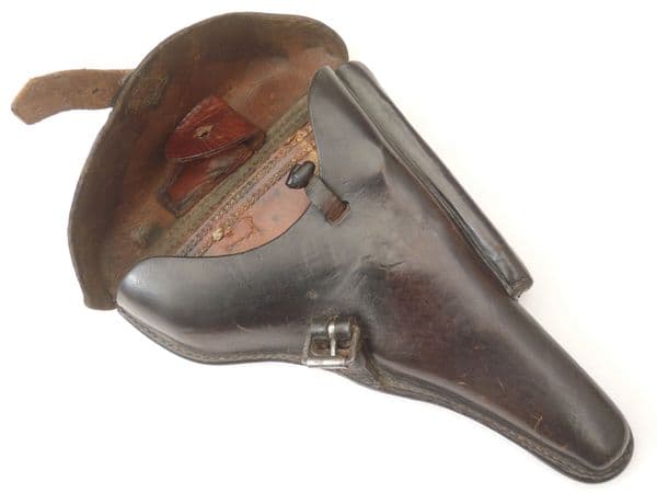 Genuine Luger P08 leather holster, 1916 dated