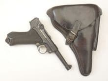 Genuine Luger P08 leather holster, 1916 dated