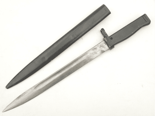 German Ersatz M88/98 bayonet and scabbard , matching serial numbers
