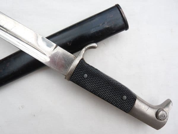 German K98 armed forces enlisted man's dress  bayonet, Anton Wingen marked **SOLD**