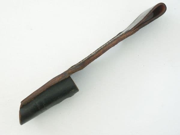 German K98 bayonet leather frog, genuine WW2 issue, 1942 dated **SOLD**