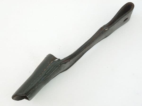 German K98 bayonet leather frog, genuine WW2 issue, LBA marked