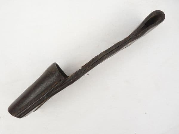 German K98 bayonet leather frog, genuine WW2 issue, Luftwaffe LBA marked **SOLD**