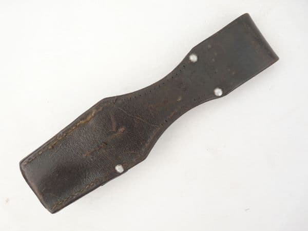 German K98 bayonet leather frog, genuine WW2 issue, Luftwaffe LBA marked **SOLD**