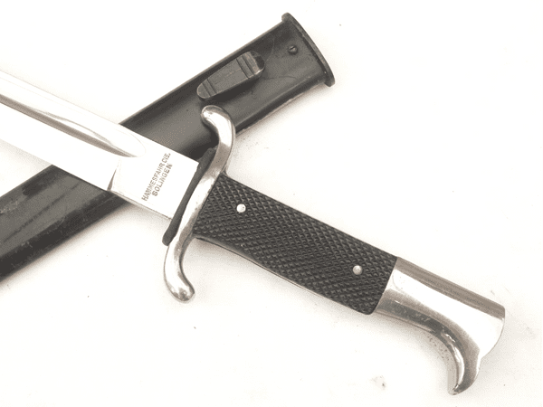 German K98 Fireman's dress bayonet, Hammesfahr Cie made