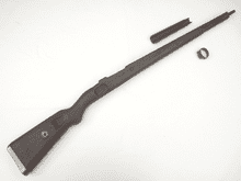 German K98 rifle stock and bands, 1941 and onwards style