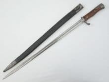 German M1898 a/A bayonet and scabbard, 1st type **SOLD**