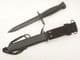 German made M16 and AR15 M7 bayonet and scabbard **SOLD**