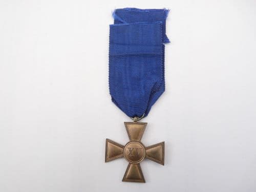 German Prussian WW1 Army 15 year Long Service Medal