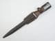 German S1884/98 II sawback bayonet, scabbard and frog, unit marked