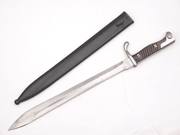 German S1898/05 S n/A 'Butcher sawback-removed' bayonet and scabbard