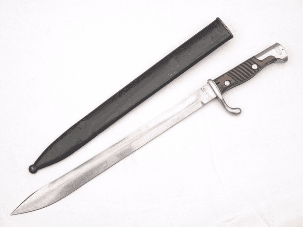 German S1898/05 S n/A 'Butcher sawback-removed' bayonet and scabbard