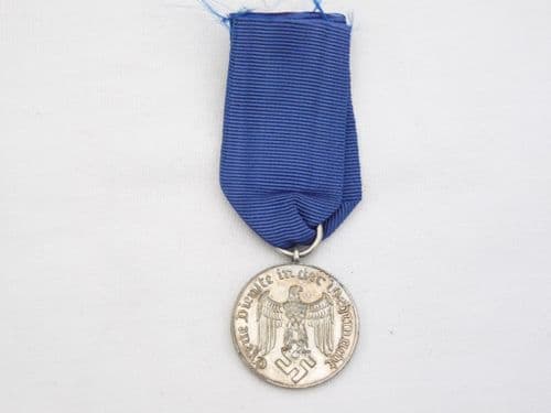 German WW2 Army 4 year Long Service Medal **SOLD**
