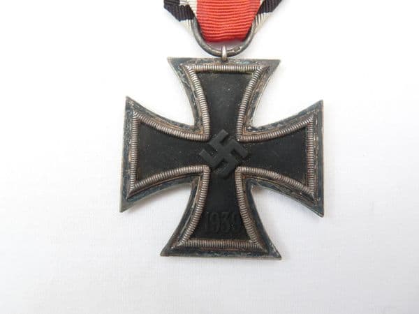 German WW2 Iron Cross 2nd class, maker 27 on ring **SOLD**