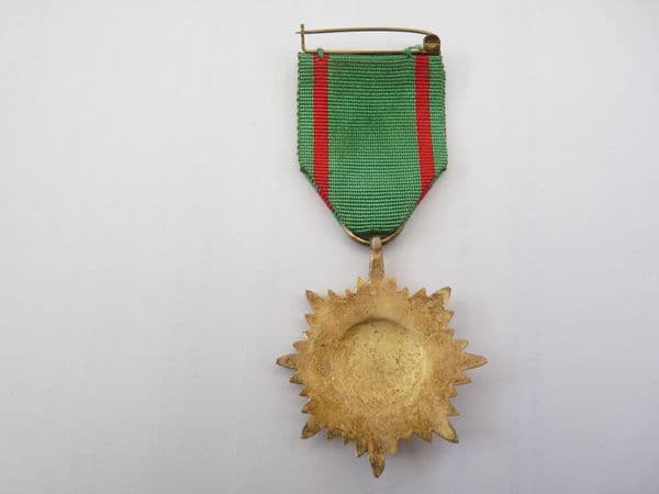 German WW2 Ostvolk Medal in gold with swords **SOLD**