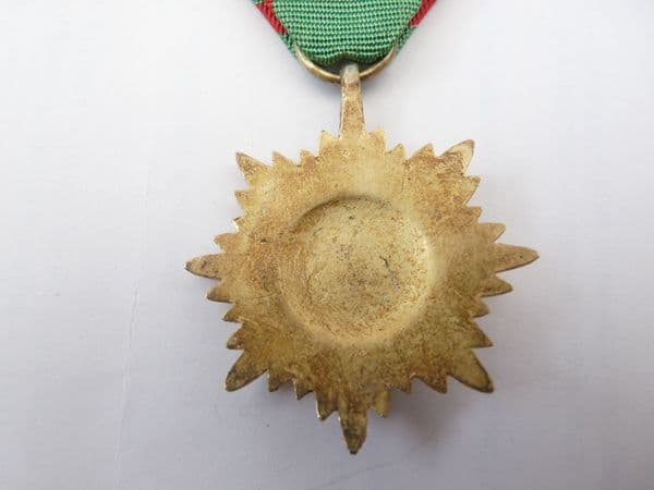 German WW2 Ostvolk Medal in gold with swords **SOLD**