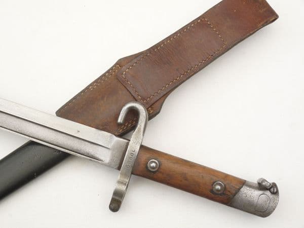 Hungarian M1888 N.C.O's bayonet, scabbard and frog **SOLD**