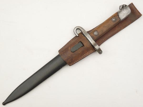 Hungarian M1888 N.C.O's bayonet, scabbard and frog **SOLD**