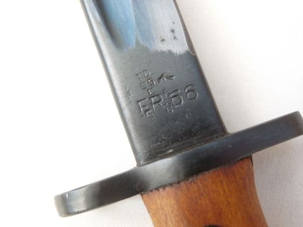 Indian SMLE Bayonet No.1 mk I** Enfield made, no scabbard, 1915 dated