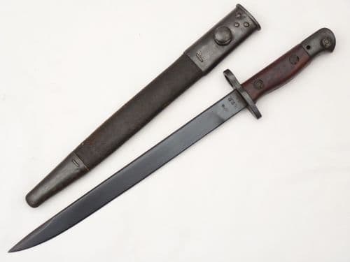 Indian SMLE Bayonet No.1 mk II* and frog, NWR made, 1944 dated **SOLD**