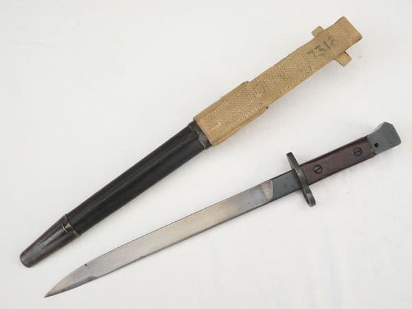Indian SMLE Bayonet No.1 mkIII RFI made, 1944 dated **SOLD**