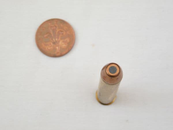 Inert .444 Marlin Remington made cartridge