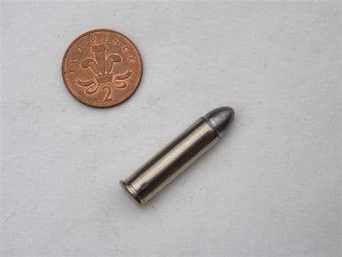 Inert 0.357 inch S&W Magnum cartridge