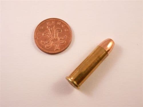Inert 0.38 Special / 9x29mm R cartridge