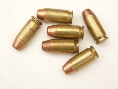 Inert 0.45 ACP pistol cartridge, flat top