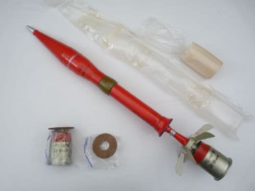 Inert PG-9 HEAT rocket propelled grenade, training projectile **SOLD**