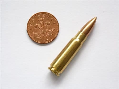 Inert Russian 7.62 x 39mm kurz cartridge