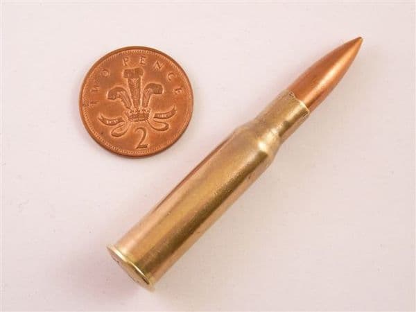 Inert Russian Mosin-Nagant 7.62 x 54mm cartridge
