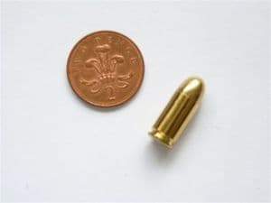 Inert Soviet 9 x 18mm Makarov cartridge