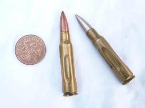 Inert  USA 7.62 x 51mm  training cartridges, WW2 dated