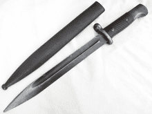 Israeli K98 bayonet and scabbard, IDF marked  **SOLD**