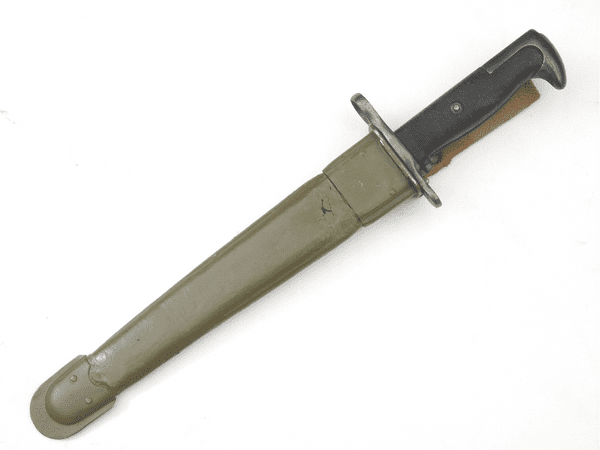 Italian made M1 Garand bayonet and scabbard