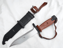 Kalashnikov AKM transitional Type 2 bayonet c/w scabbard and hanger  **SOLD**