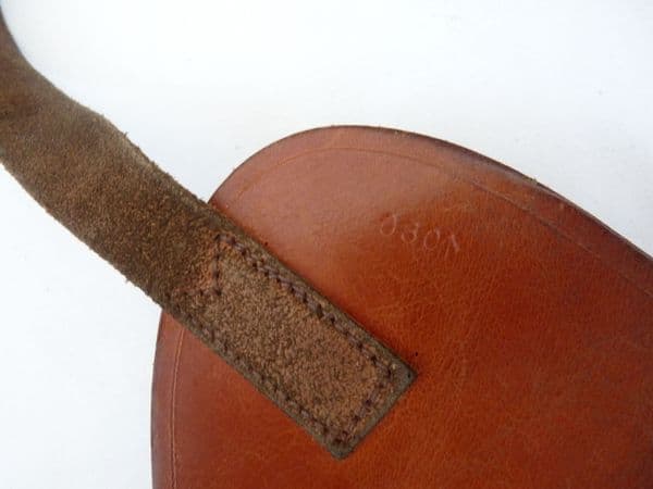 Leather holster and shoulder strap,  RAF issue, broadarrow marked **SOLD**