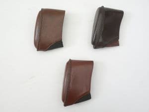Leather shotgun buttstock cover/ recoil pad