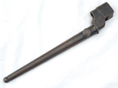 Lee-Enfield British made No4 Mk2* spike  and scabbard, J.W.(S)Ltd marked  **SOLD**