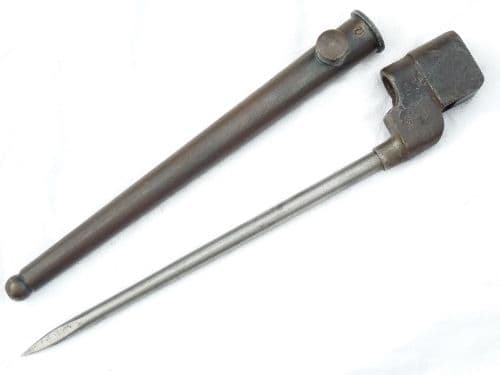 Lee-Enfield British made No4 Mk2* spike and scabbard, J.W.(S)Ltd marked **SOLD**