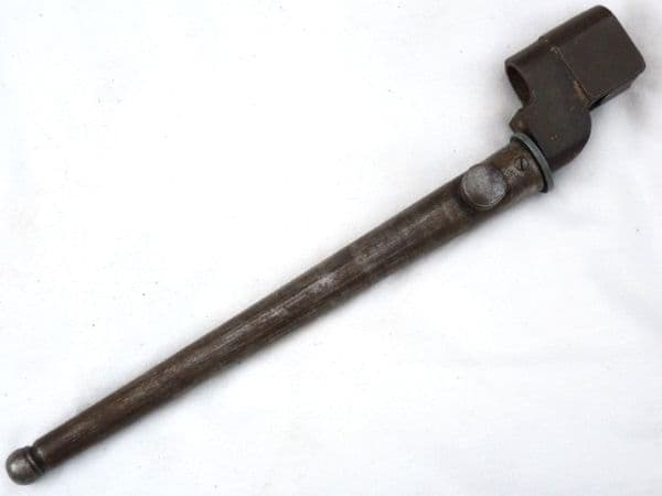 Lee-Enfield British made No4 Mk2* spike bayonet and scabbard, P.S &S. Ltd made  **SOLD**