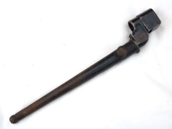 Lee-Enfield British made No4 Mk2* spike bayonet and scabbard P.S &S. Ltd made  **SOLD**