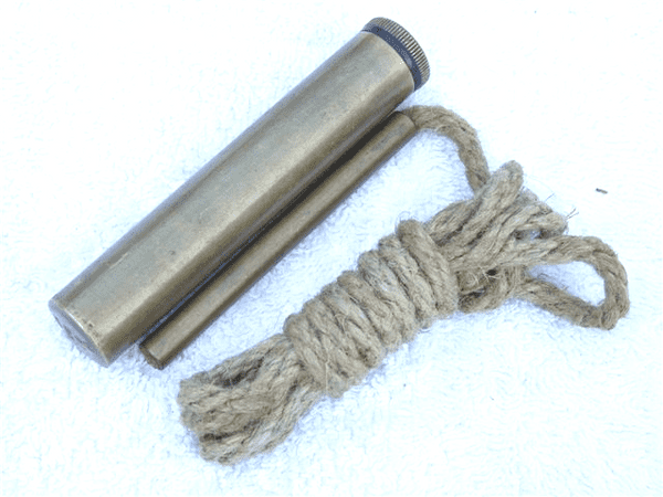 Lee-Enfield cleaning kit with mk4 brass oiler bottle