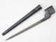 Lee-Enfield Long Branch made No4 Mk2 spike with Canadian acceptance stamped scabbard **SOLD**
