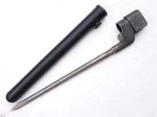 Lee-Enfield No4 mk2 spike with mk3 scabbard, Long Branch marked  *SOLD*