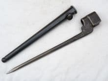 Lee-Enfield No4 Mk2 spike with scabbard, Savage manufactured  **SOLD**