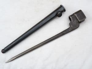 Lee-Enfield No4 Mk2 spike with scabbard, Savage manufactured  **SOLD**