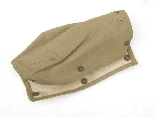 Lee-Enfield No4 rifle canvas breach cover,  US marked